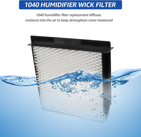 1040 Super Wick Humidifier Filter Replacement for Essick Air AIRCARE Humidifiers Filter B40 B40-C 2 Pack