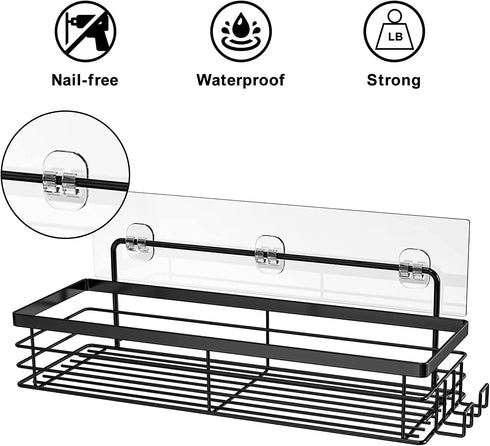 Orimade 2 Pack Shower Caddy Adhesive Replacement Sticky Wall Adhesives - Waterproof Bathroom Organizer
