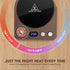 36W 9 Settings 0.5-9H MQFORU Retro Coffee Mug Warmer, Fast Heating with Temp & Timer, Auto Shut-Off & Memory Function