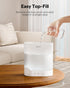 Home,2.5L Sponvatt Humidifiers for Bedroom Top Fill Cool Mist Air Humidifier for Large Room Baby Nursery,Quiet