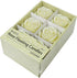 Zest Candle 12-Piece Floating Candles, 3-Inch, Ivory Rose