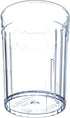 Carlisle FoodService Products Bistro Tumbler, Plastic, 10.2 Ounces, Clear