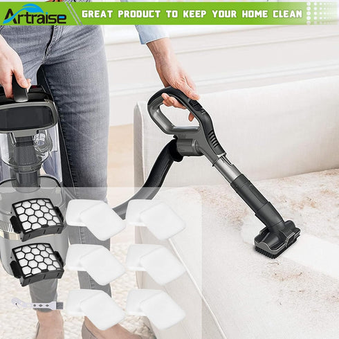 Artraise UV850 UV900 Replacement Filters Set for Shark Duoclean Lift Away Navigator Upright Vacuum Cleaner