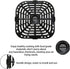 Air Fryer Grill Plate for Instants Vortex Plus Gourmia GAF680/685 6QT, Upgraded Nonstick Crisper Plate Tray Rack