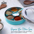 7 DUDKI Homes Stainless Steel Masala Box, Spice Box, Masala Dabba with Kitchen Organizer with See Through Lid