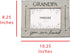 Foreside Home & Garden FFRD06206 5X7 Grandpa Love Frame