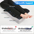 Aduken Reading Pillow for Bed, Adult Memory Foam Ergonomic Back Support Pillow for Sitting up, Prone Pillow Face Down