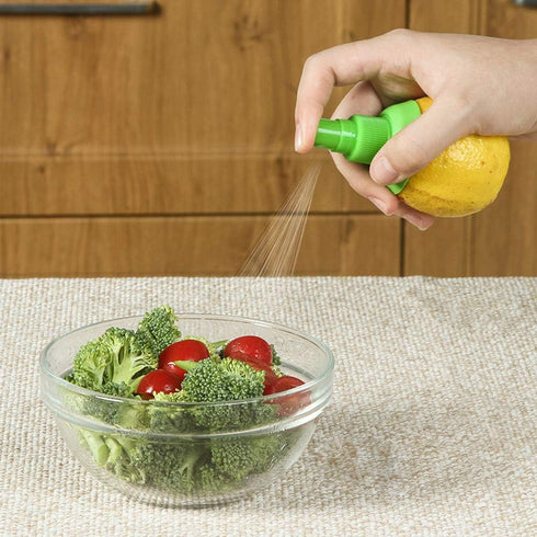 Gyeitee Set 3pcs Squeezer Citrus Sprayer | Manual Juice Sprayer Presser Tools | For Home Party, Clear Lemon