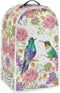 Floral Hummingbird Print Blender Covers for Kitchen, Anti-Fingerprint Polyester Dust Proof Covers