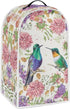 Floral Hummingbird Print Blender Covers for Kitchen, Anti-Fingerprint Polyester Dust Proof Covers