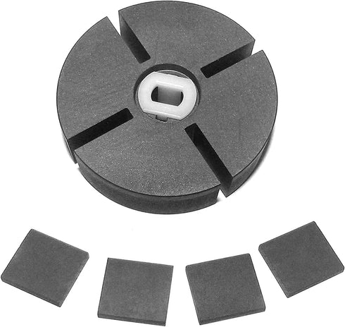 Replacement 1/2" thick PP204 Rotor Kit for Reddy, Desa, Glo Mi-T-M, Master Heater.