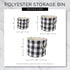Bone Dry Medium Round Pet Storage Collection Collapsible Bin, Gray