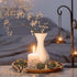 Counter Acacia Round Wood Tray Decorative Serving Trays for Ottoman Coffee Table Candle Holder Tray Kitchen Island
