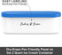 2 8oz set Frozen BALCI - Ice Cream Container - Quart & - Perfect Reusable Freezer Storage for Homemade Ice Cream Tubs