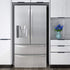 LaCheery 24x160in Silver Stainless Steel Backsplash Contact Paper - Waterproof Self Adhesive Vinyl Film for Countertop