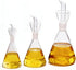 12 oz ELETON Conical Borosilicate Glass Olive Oil Dispenser Non Drip Oil Bottle for Kitchen, Leak Proof Vinegar Cruet