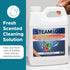 Steam & Go Demineralized Water for Steam Cleaner - 32 oz Tropical Bloom Liquid Compatible with Any Mop Steamer