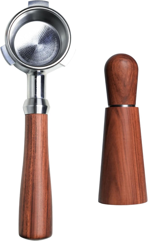Pawa Bottomless Portafilter 54mm with Wdt Tool, Compatible with Breville Barista Express and 54mm Breville Machines