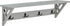 36" Alaterre Furniture Coventry W Coat Hook with Shelf, Gray