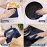 Homaxy 12 Pack Kitchen Dish Cloths, Super Soft and Absorbent Coral Velvet Dish Towels, Navy Blue