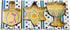 Set 3 Rite Lite of Chanukah Cookie Cutters Sheets - Dreidel, Menorah, Star of David Design, Jewish New Year Holiday