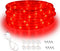 Areful Red LED Lights, 16ft Rope Lights, Flexible and Connectable Strip Lighting, Waterproof