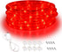 Areful Red LED Lights, 16ft Rope Lights, Flexible and Connectable Strip Lighting, Waterproof