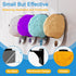 24 Pack Adhesive Hat Rack for Wall - Strong Multi-Purpose Organizer for Baseball Caps, No Drilling Hat Holder