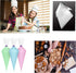 Piping Pastry Bag Pack of 100 - Plastic Disposable Cream Pastry Bag for Cake Icing Sugarcraft Cupcake Decorating