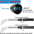 Universal Extractor Attachment for All Shop Vacs with 2-1/2", 1-7/8", & 1-1/4" Adapters for Cleaning