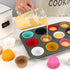 Caperci 200 Counts Natural Cupcake Liners for Baking, Greaseproof Muffin Baking Cups
