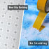 5x8 DweIke Fluffy Blue Shag Rugs for Bedroom Living Room, Large Soft Plush Tie-Dyed Light SkyBlue Girls Boys Kids Rug