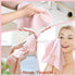4 Pack 13 13" Jacquotha Pink Washcloths (Floral Embroidered), Soft Wash Cloths for Face, Body, Showering, Spa
