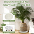 UoeRing 10 Inch $9.9 Plant Caddy with Hidden Wheels Heavy Duty Rolling Plant Stand, Indoor Outdoor Plant Saucer Tray