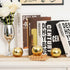 24 Homemory Pcs Gold Votive Candle Holders, Round Mercury Glass Candle Holder, Tealight Candle Holders for Table