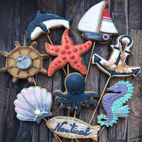 LILIAO Seahorse Cookie Cutter - 2.5 x 4.4 inches - Made of Stainless Steel