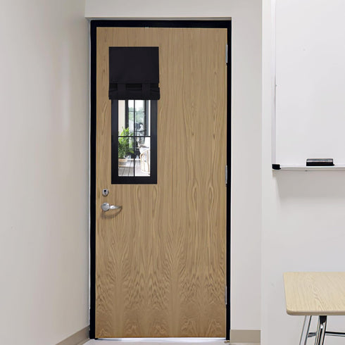 RYB HOME Classroom Door Window Cover, Blackout Shades for Windows and Doors, Room Darkening Design, W 8 x L 36, 1