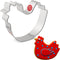 Ann Clark Cute Chicken Cookie Cutter, 3-3/4 Made in USA