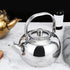 Tea Kettle for Stovetop, Stainless Steel Teapot with Filter, Flat Bottom Induction Cooker Water Kettle (Silver 14CM)