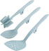Rachael Ray 47752 Tools and Gadgets Set - Lazy Chop and Stir, Flexi Turner, Scraping Spoon, 3 Piece, Sky Blue