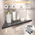 mivndeeopu 2-Pcs, 10 304 Corner Shower Shelves Rustproof Stainless Steel Shower Corner Shelf with Razor Holder