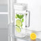 SlimFit 2 Quart (2 Liter) pitcher with lid - Water jug for