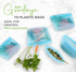 Reusable Silicone Food Storage Bag, Stand Up Zipper Seal Container, Set of 6 Bowls for Meal Prep, Freezer Oven