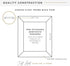 MCS Canvas Float Frames 24x30 - Black Frame for Finished Canvases, Vertical & Horizontal Wall Hanging