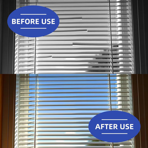 20 Pcs Blind Repair Tabs - Horizontal Blinds Replacement Slats, Mini Blind Slat Repair Kit for Horizontal Blinds