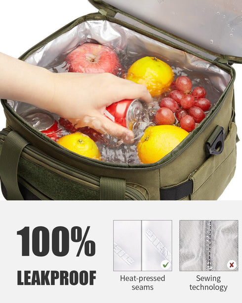 18 24 JOYHILL Lunch Box for Men, Lunch Box for Women, L Tactical Lunch Bag - Insulated, Leakproof, and Expandable