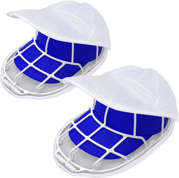 2 Pack Hat Washer with Mesh Bags, Adult/Kid's Hat Washer Frame for Dishwasher Storage