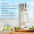 LAZMOQUSA 2 Bottles(1L 0.5L) 60L CO2 Sparkling Water Maker for Home, Soda Streaming Maker with BPA free + Carbonated