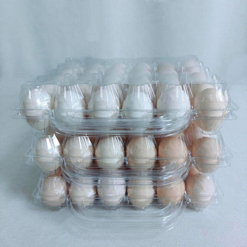 30 Pack Kitchens(5 6) Portable Egg Cartons,Reusable clear egg carton cheap bulk, Suitable For Storing Egg in Farmers