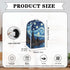 Starry Night Blender Cover, Anti Fingerprint Food Processor Cover with Top Handle, Kitchen Decoration for Small